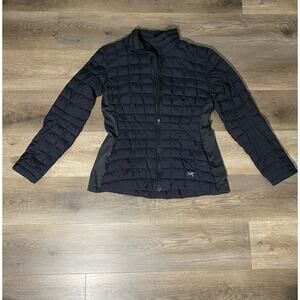 Arc’teryx Narin Black Goose Down Lightweight Puffer Jacket Size Large